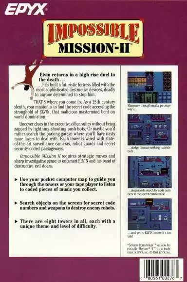 Image n° 6 - screenshots  : Impossible Mission II